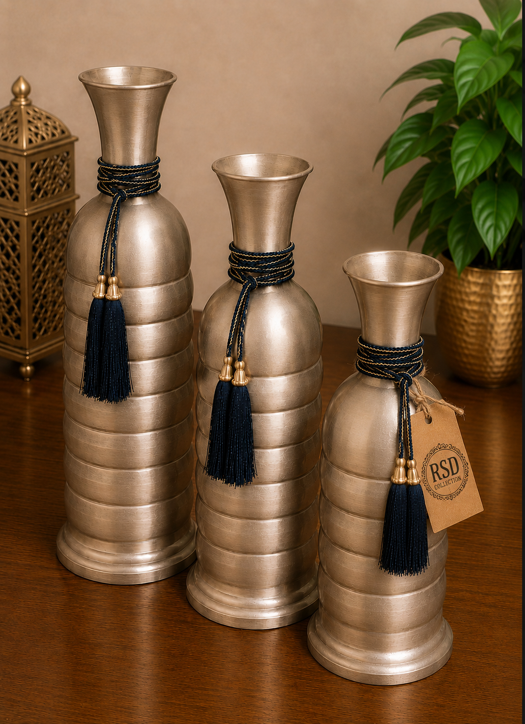 Bronze Vase 3 decorative vase for Indian home decor