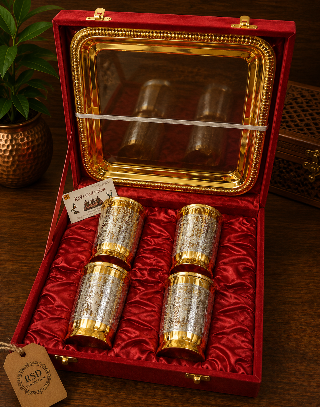 Glass Set glassware & serveware for Indian home decor
