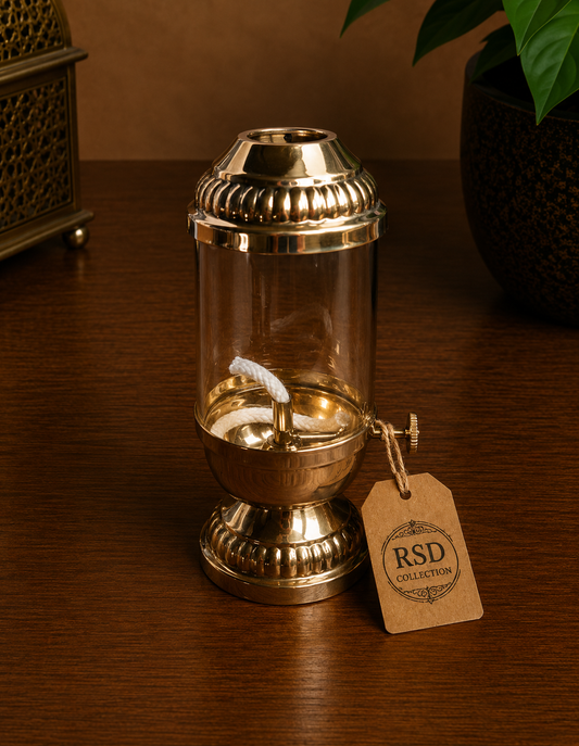 7 Inch Diya diya & lamp for Indian home decor
