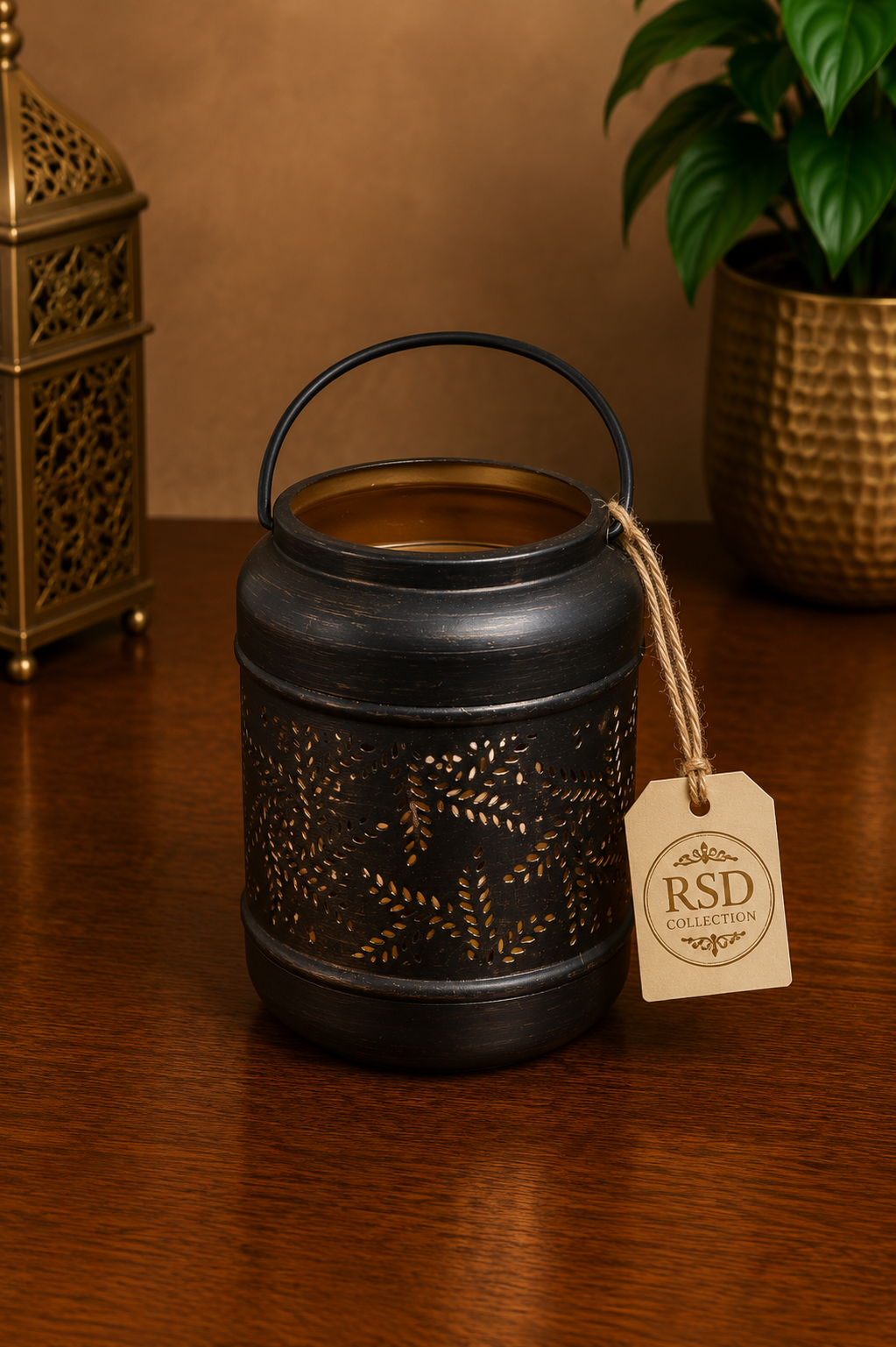Black Lantern home decor for Indian home decor
