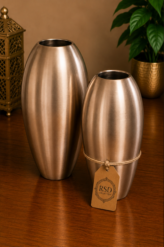 Bronze Vase 2 decorative vase for Indian home decor
