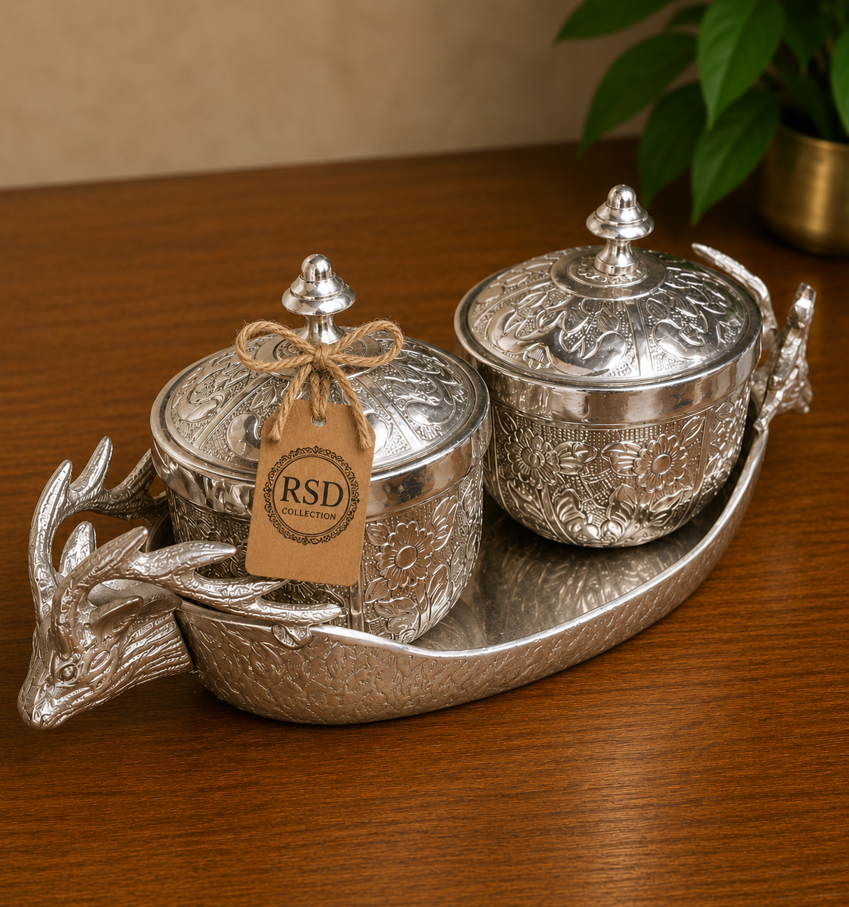 Dragon Bowl Set bowl & basket for Indian home decor