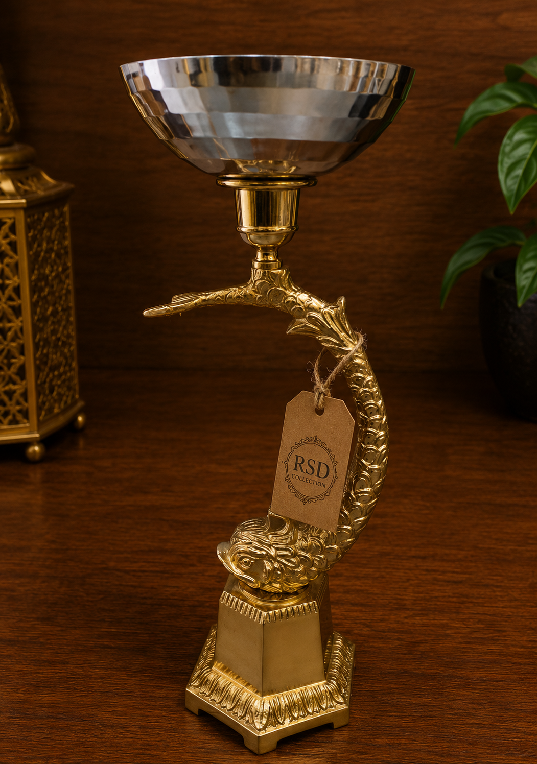 Dragon Fish Fruit Bowl bowl & basket for Indian home decor