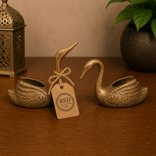Two Ducks Statue brass statue & idol for Indian home decor
